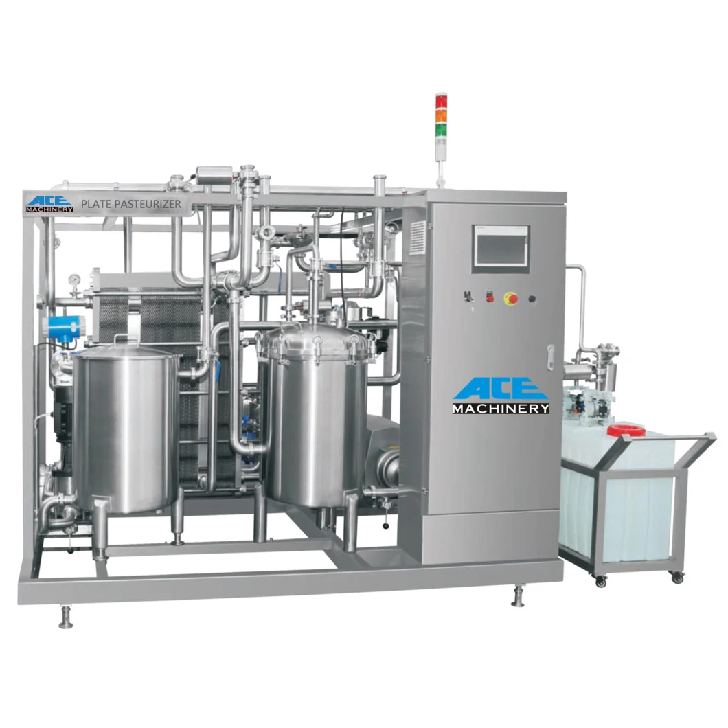 Factory Price Small Milk Beer Juice Plate Pasteurizer Batch Pasteurization Machine Flash Tube Egg Pasteurizer