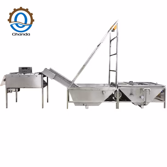 Manufacturer Quail Eggs Boiling Machine Quail Eggshell Breaking Peeling Machine