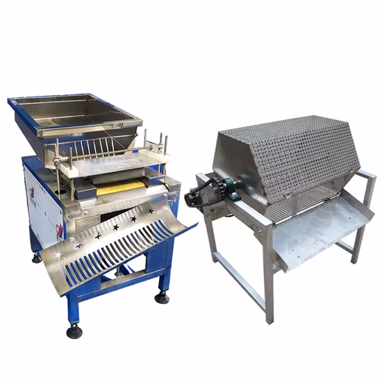 FT-206 Оборудование для обработки фермы Автоматическая машина для очистки вареных перепелиных яиц